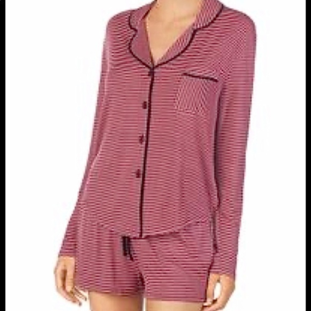 Room Service stripe pajama top